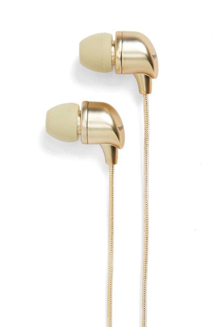 happy plugs gold earbuds earphones