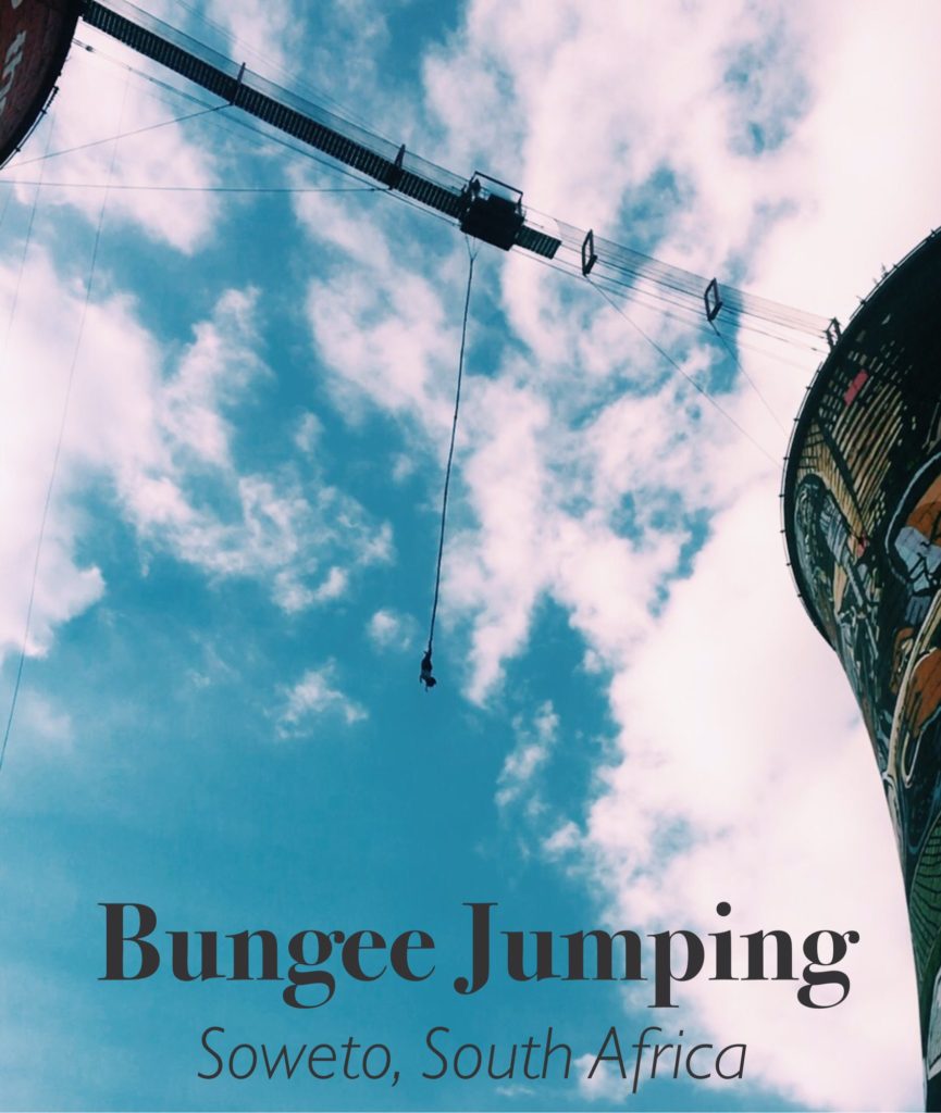 bungee jumping at the orlando towers in soweto south africa review, travel blogger, things to to in Johannesburg south africa soweto, travel blogger, south africa Johannesburg city guide, african lifestyle blogger