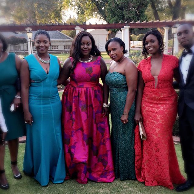 (Johanessburg) At my brother, Yassah's wedding with my family.