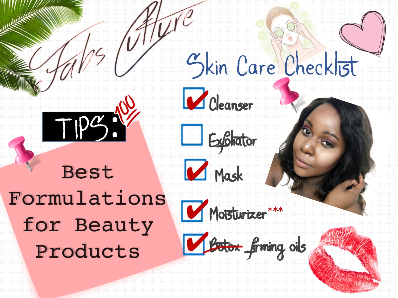 best formulations for beauty products, skin care for oily clear skin, affordable cutting costs on beauty products