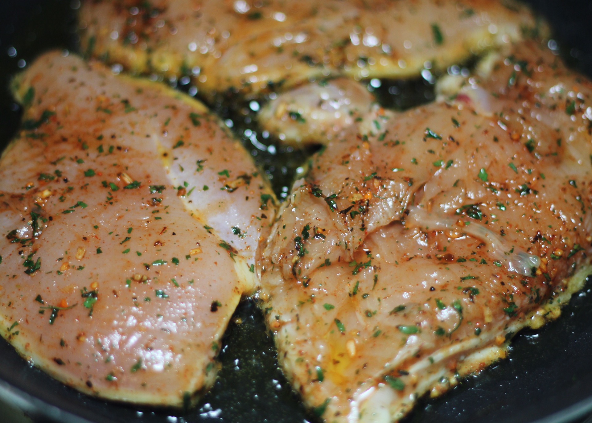 Easy recipe Creamy Parmesan Garlic Mushroom Chicken