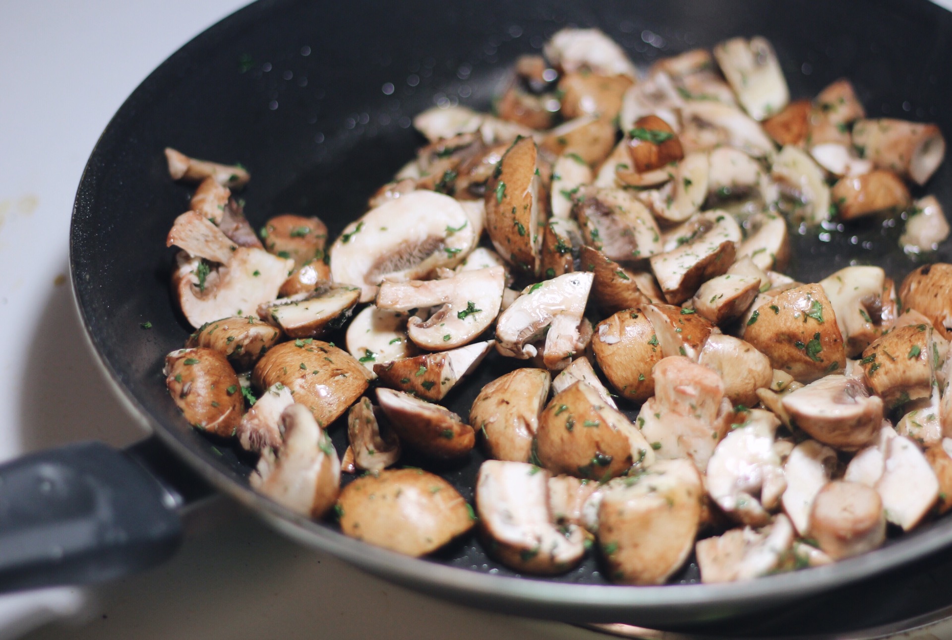 Easy recipe Creamy Parmesan Garlic Mushroom Chicken