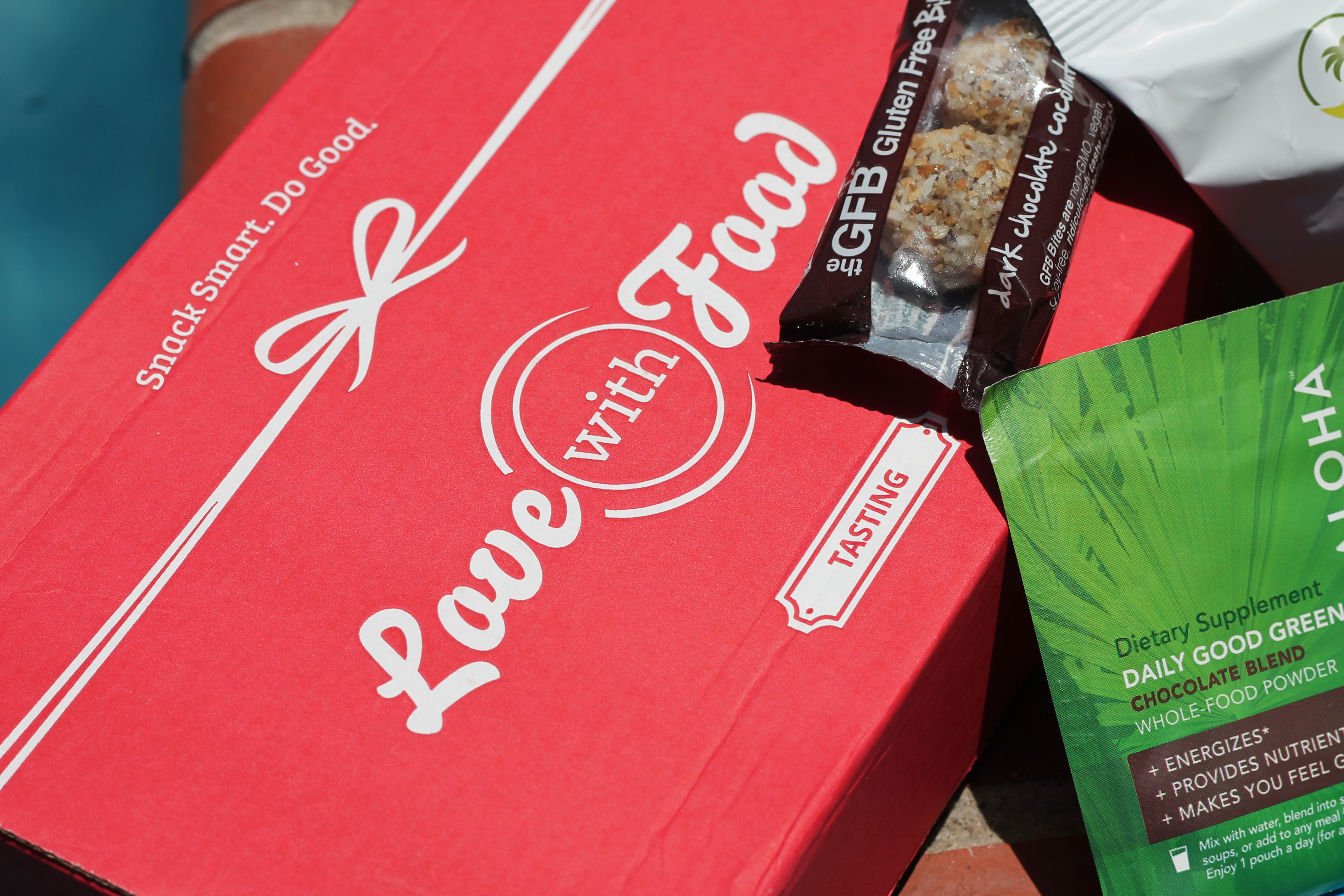 In love with food subscription box review blog