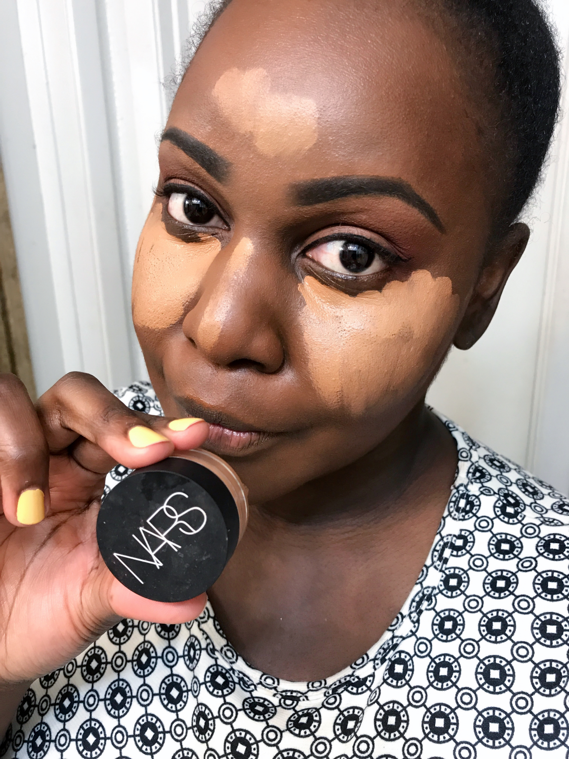 Smashbox Studio Skin Face Shaping Foundation Stick contouring dark skin