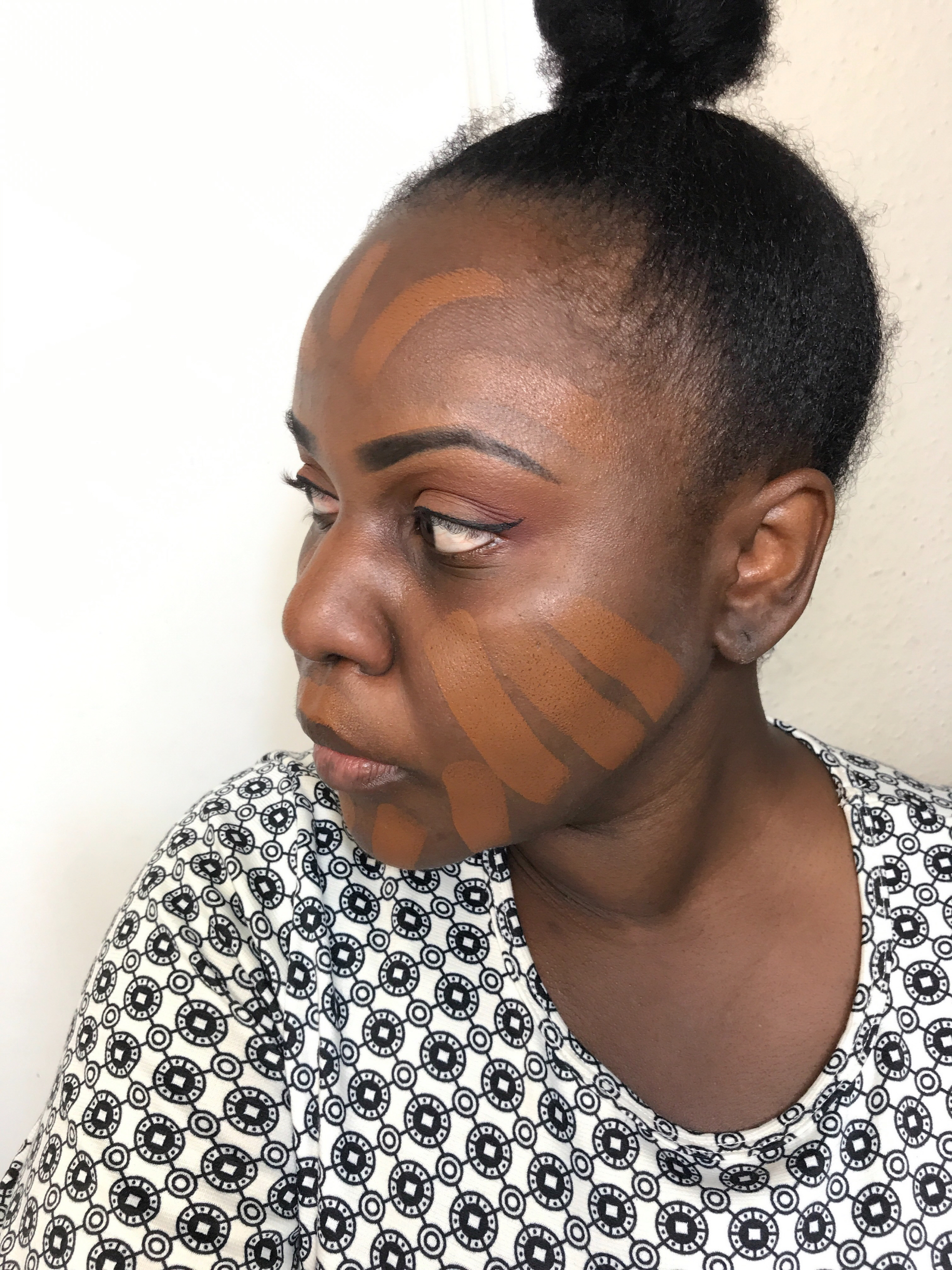 Smashbox Studio Skin Face Shaping Foundation Stick contouring dark skin