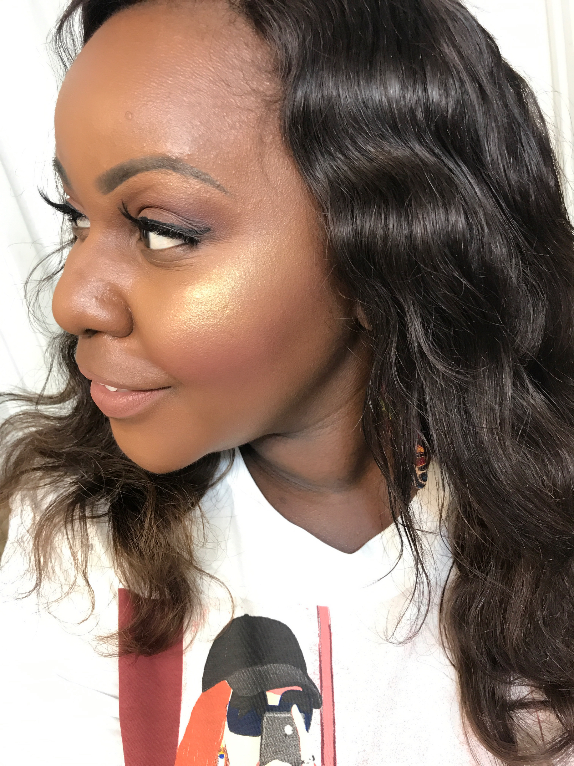 Fenty Beauty founation trophy wife review for dark skin