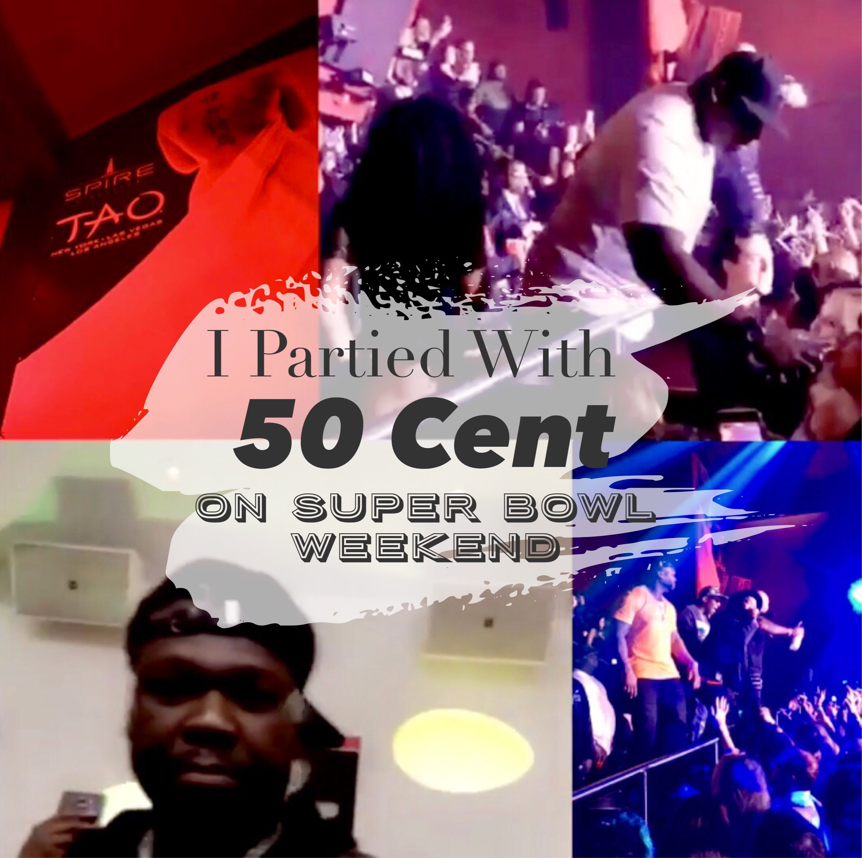 superbowl celebrity party 50 cent playboy maxim party houston atlanta ugandan blogger darkskin curvy lifestyle travel